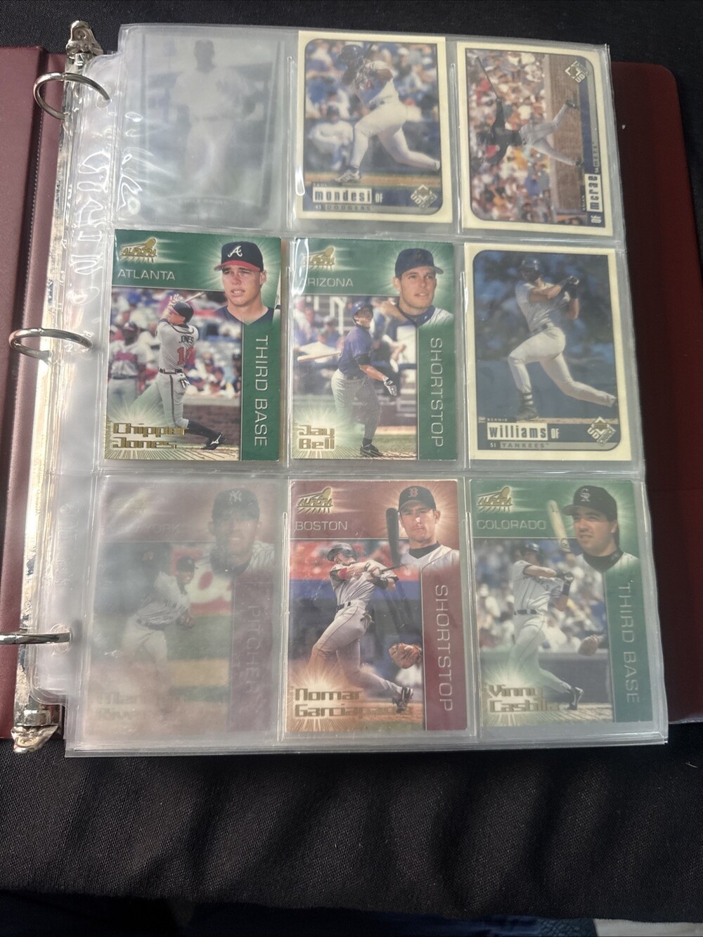 Baseball Card Lot Mint In Binder Since Early 2000s 100 Card Lot Hall Of Famers